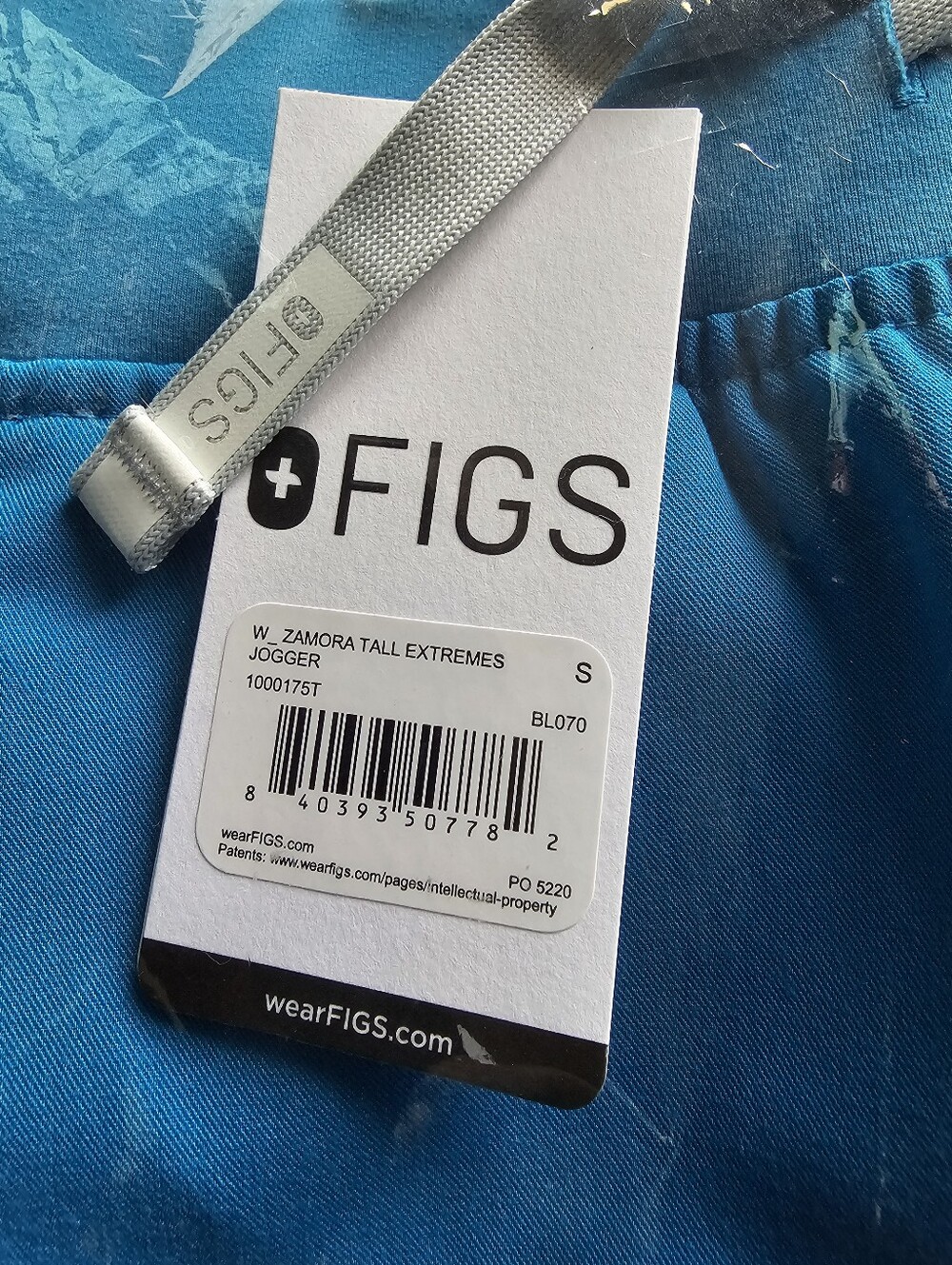 FIGS EXTREME BLUE SCRUB SET - Picture 2 of 4
